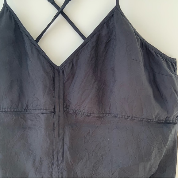 BLACK SILKY CAMI - Picture 3 of 6